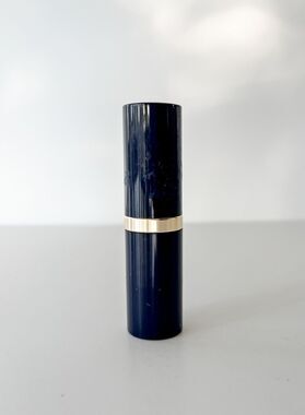 RARE Estee Lauder Pure Color 41 Tiramisu Shimmer Crystal Lipstick Blue Case